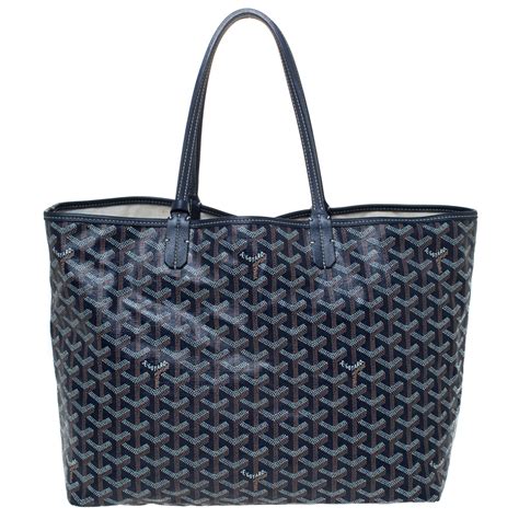 navy blue goyard tote bag|goyard pm tote price.